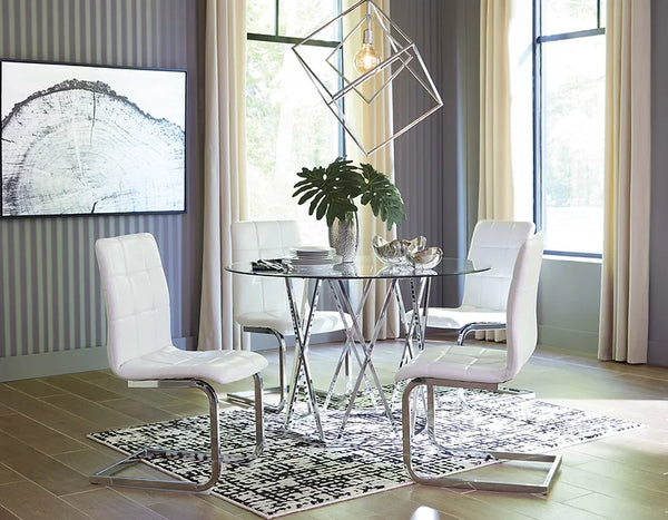 Ashley D275-15&02 Madanere White Dining set