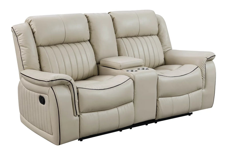 S9381 Lavon Cream Recliner Set