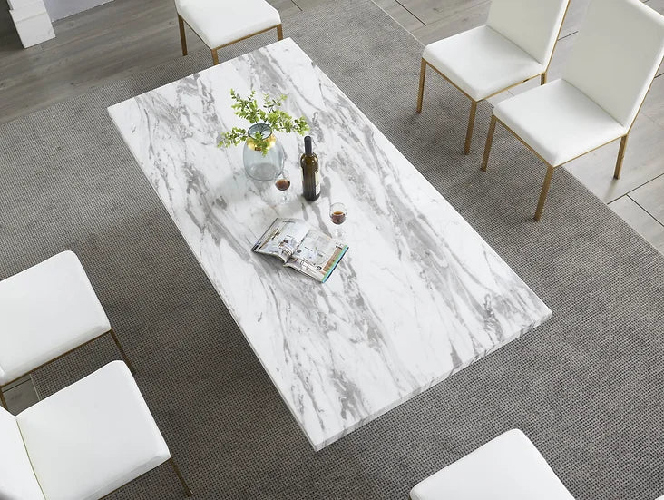 Viva Marble Table with Mimi chairs