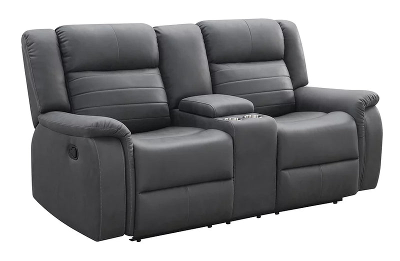 S7330 Max Grey Recliner Set 3-Piece