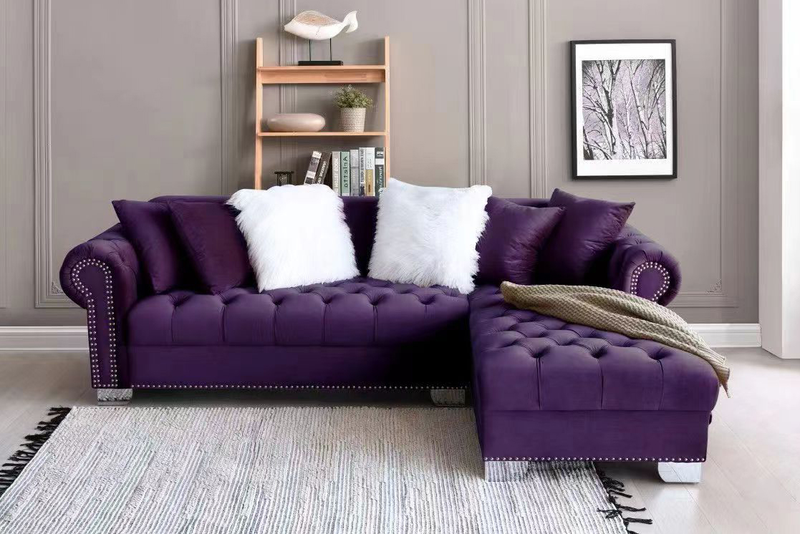 Royal Velvet Sectional