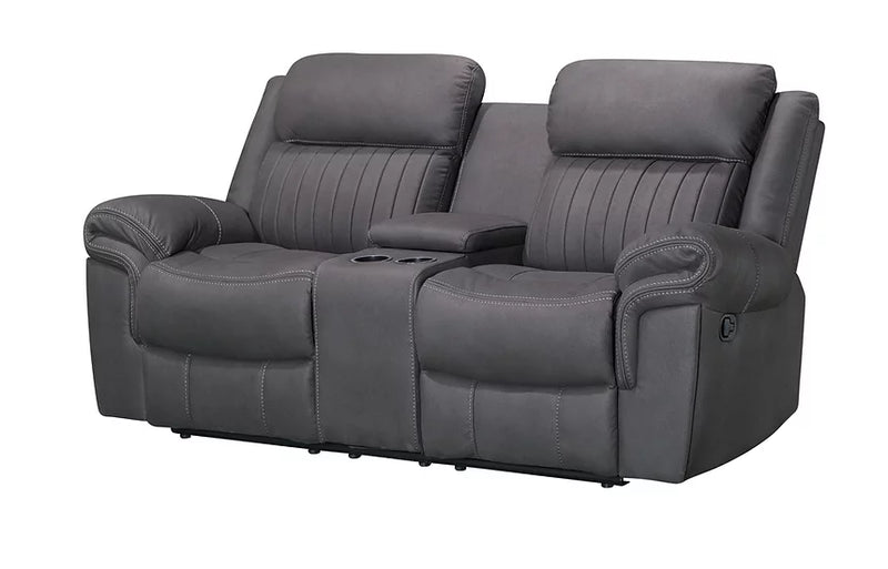 S2082 Telford Grey Recliner Set 3-Piece